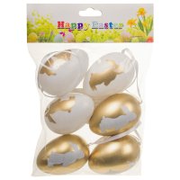 Набор яиц декоративных (пластик)
