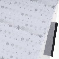 Бумага тишью Снежинки, 17г/м2