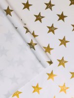 Бумага упаковочная Звезды