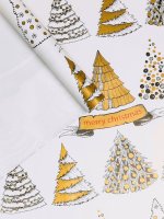 Бумага упаковочная НГ Елки