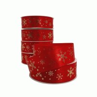 Лента атласная Новый год