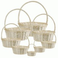 Набор корзин плетеных (ива)