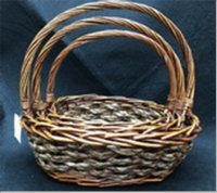 Набор корзин плетеных (ива)