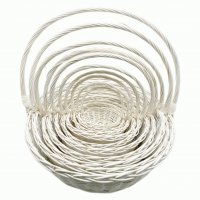 Набор корзин плетеных (ива)