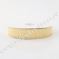 Лента органза гофрированная 