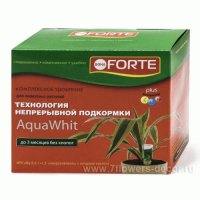 Bona Forte Aqua Whit жидкое комплексное удобрение для всех комнатных растений