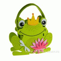 Сумочка декоративная Лягушка (фетр)
