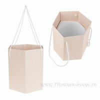 Коробка-ваза с пластиковой вставкой (M)