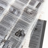 Набор матовой пленки American Newspaper, 50мкр