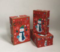 Набор подарочных коробок Новогодняя