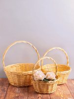 Набор корзин плетеных (ива)