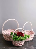 Набор корзин плетеных (ива)