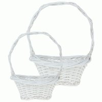 Набор корзин плетеных (ива)